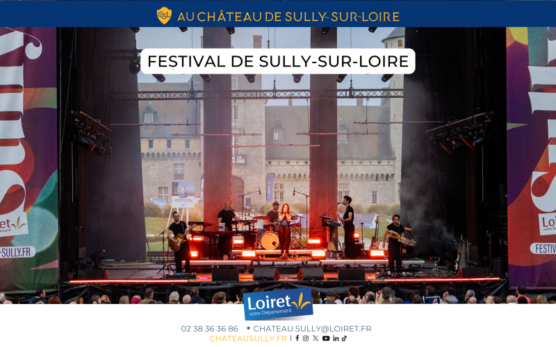 Festival de musique de Sully-sur-Loire dans le parc du château