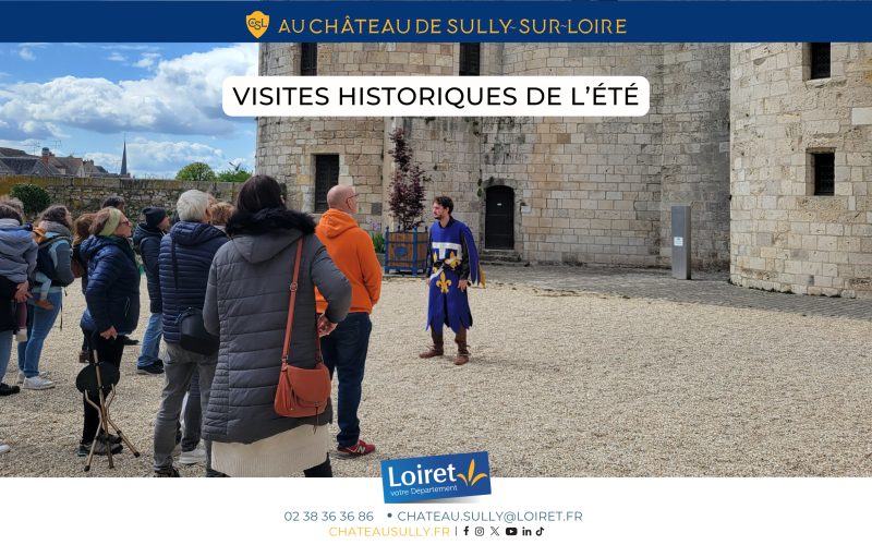 Les visites historiques de l'été