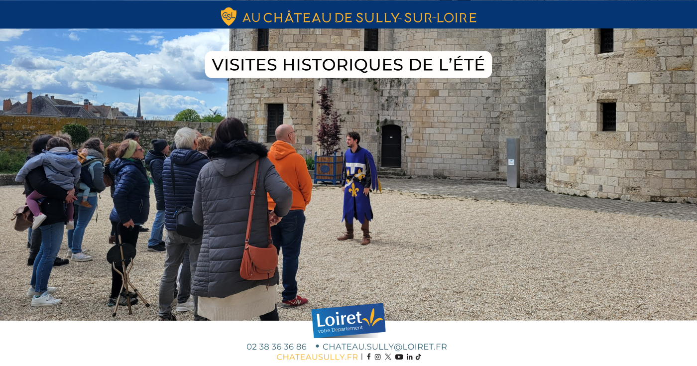 Les visites historiques de l'été